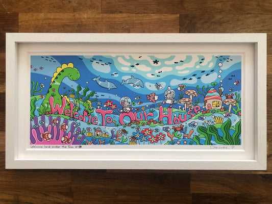 フレームアート『Welcome Land Under the sea』