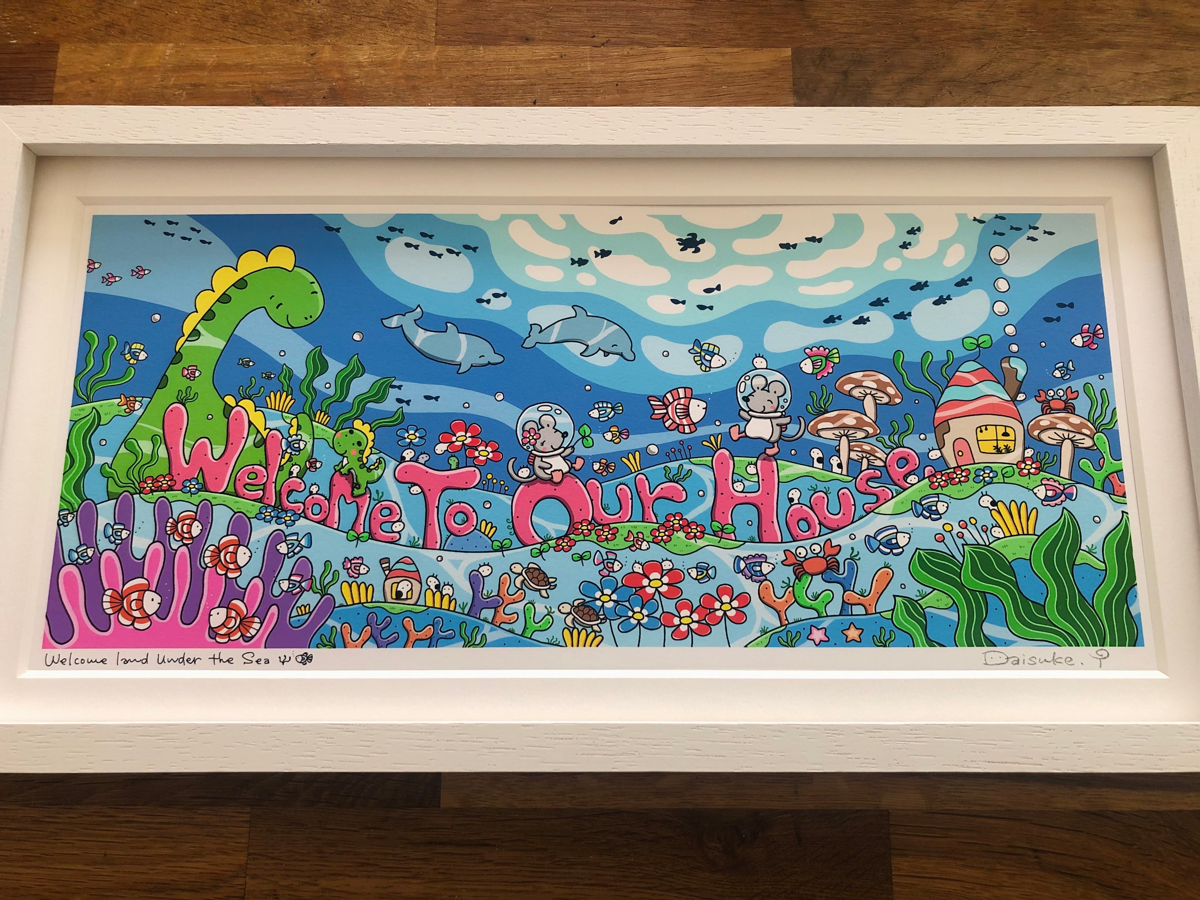 フレームアート『Welcome Land Under the sea』 – Randall Sugar