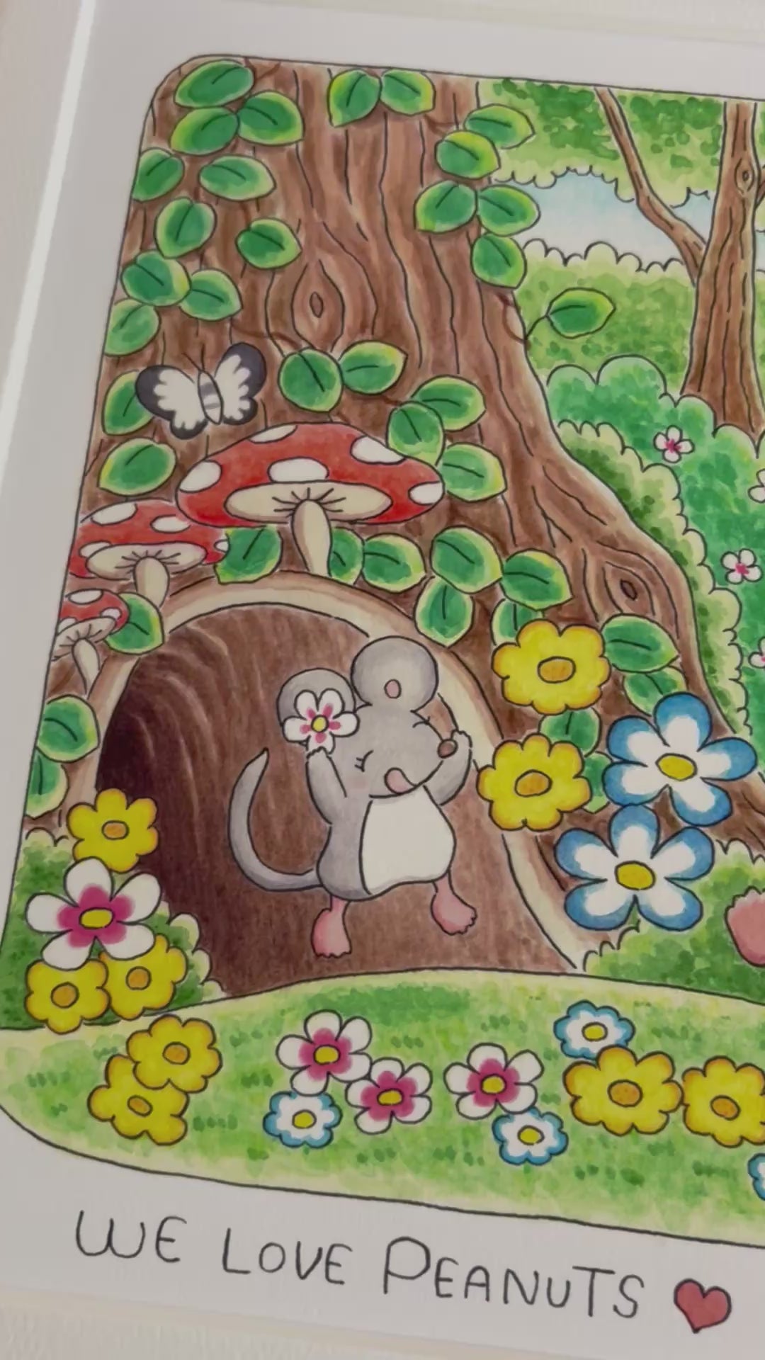 フレームアート『We Love Peanuts』 – Randall Sugar